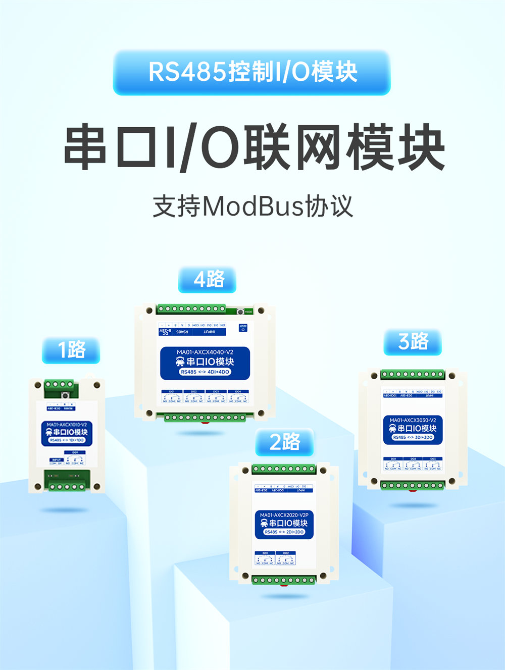 MA01-V2系列采集控制遠(yuǎn)程IO模塊簡介 (1)