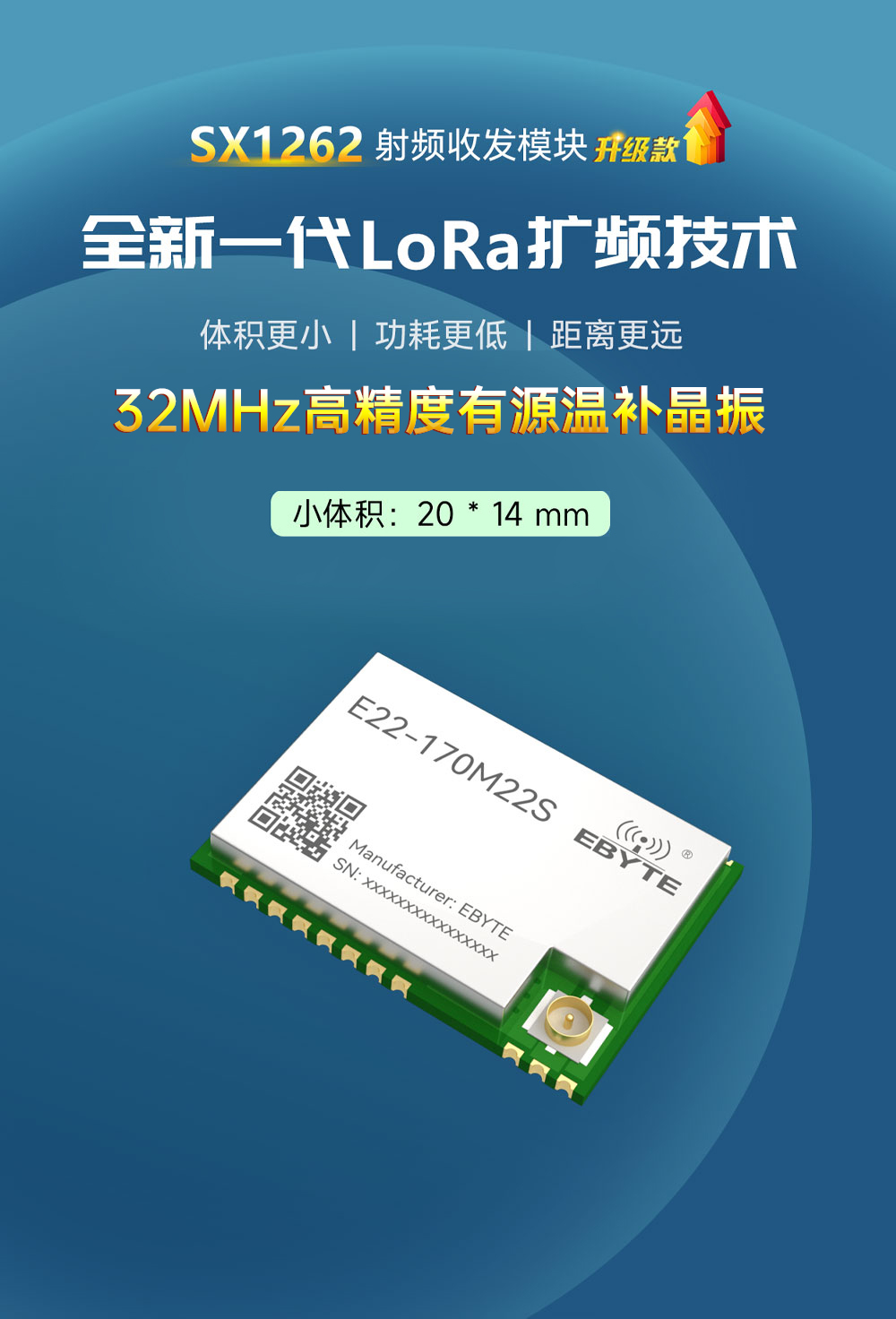 E22-170M22S系列LORA模塊 (1)