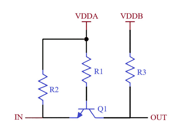 三極管電平轉(zhuǎn)換電路