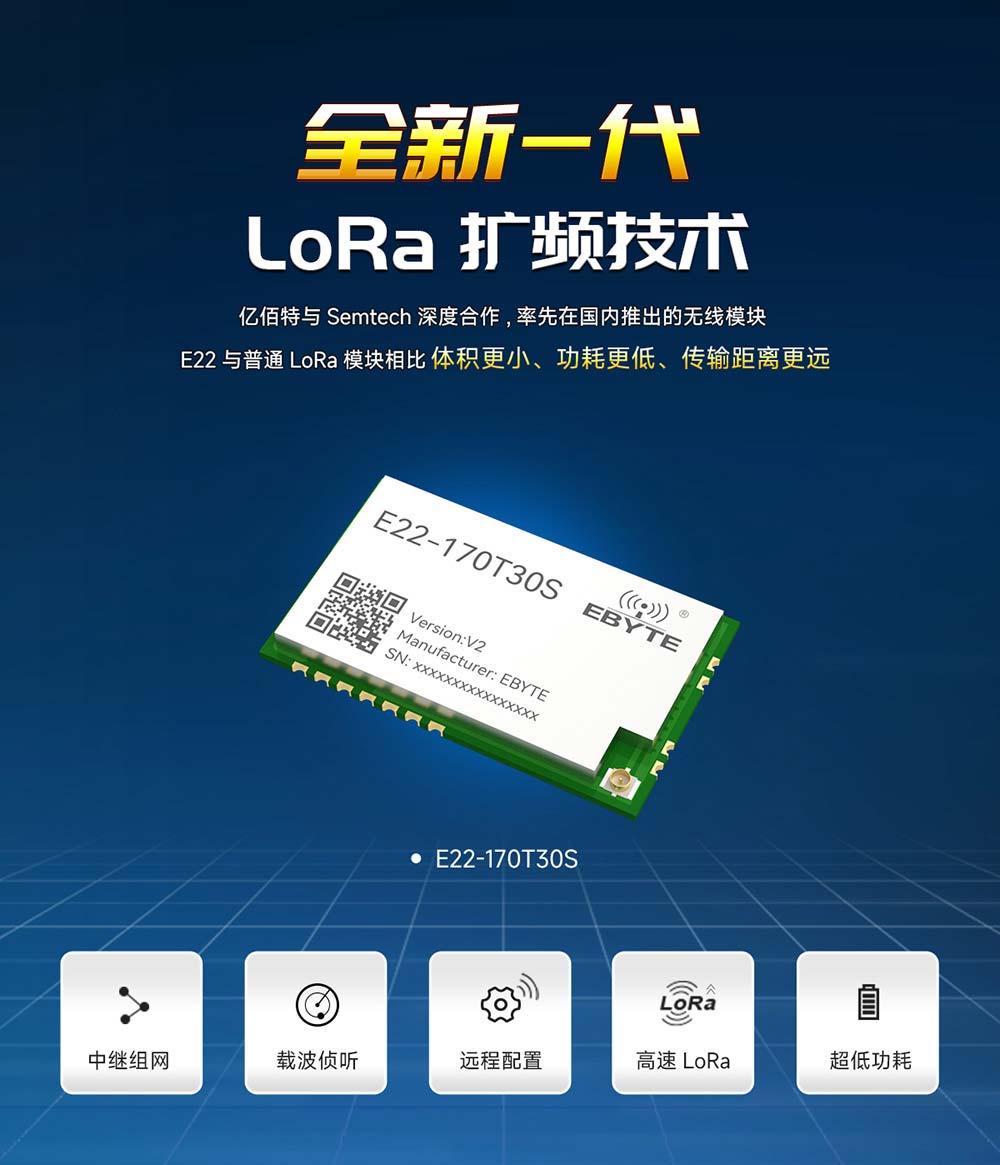 E22-170T30S 全新一代LORA模塊 (1)