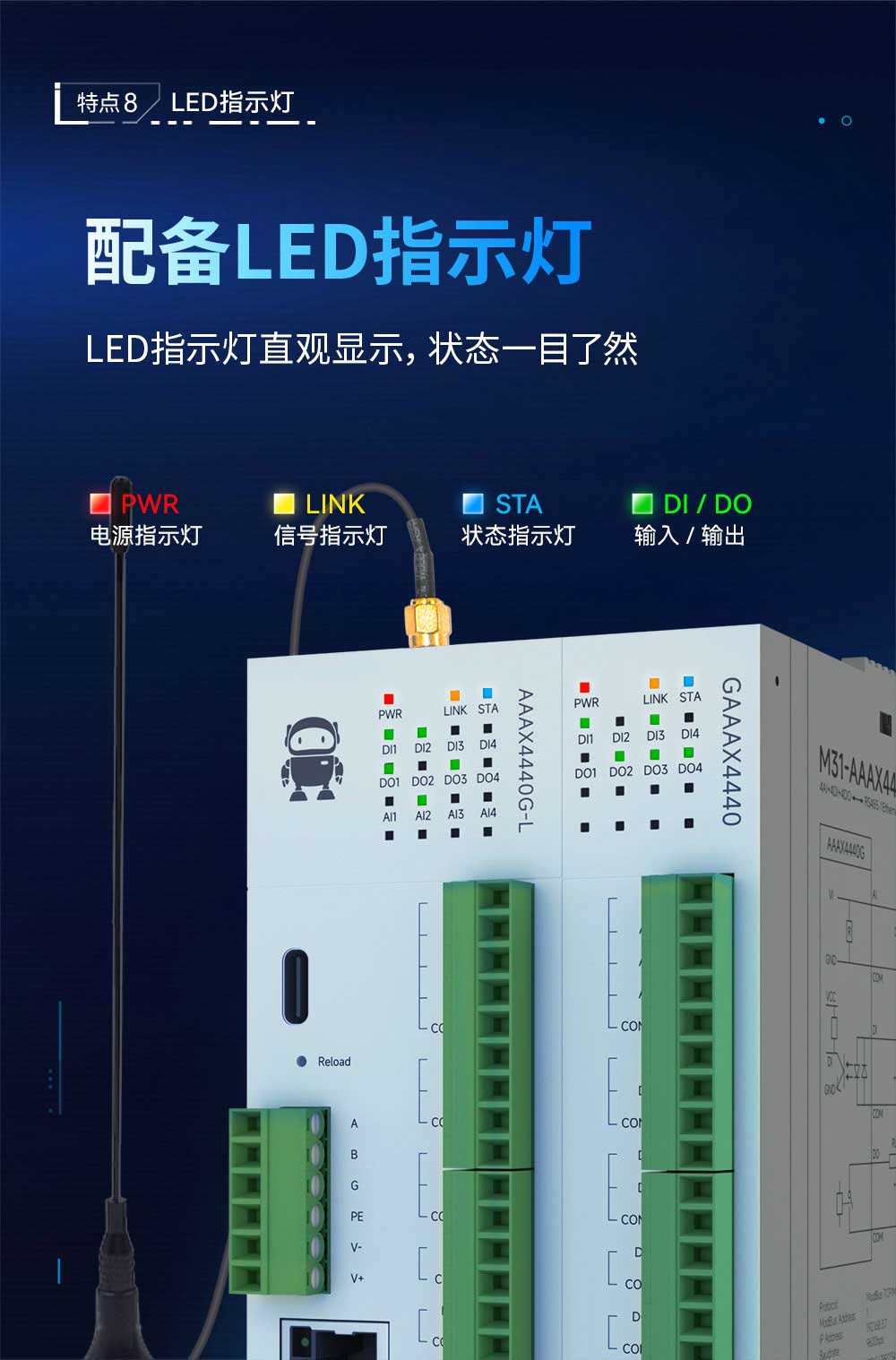 900頻段LoRa分布式遠(yuǎn)程IO模塊 (11)