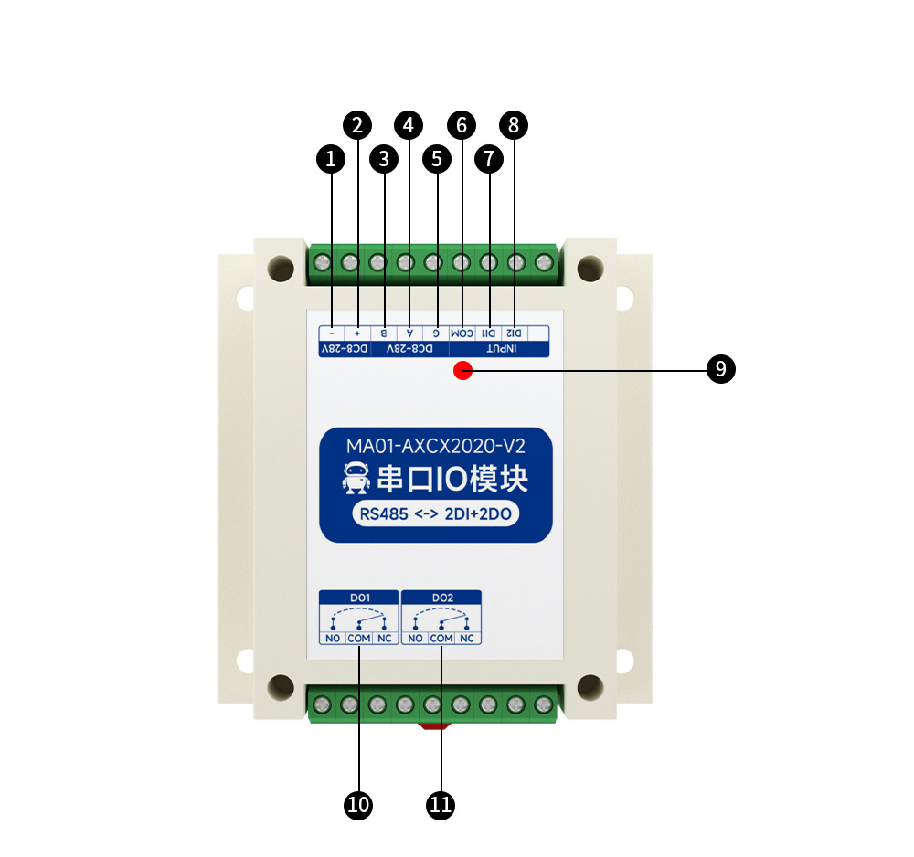 2路 引腳定義圖 2路 引腳定義圖