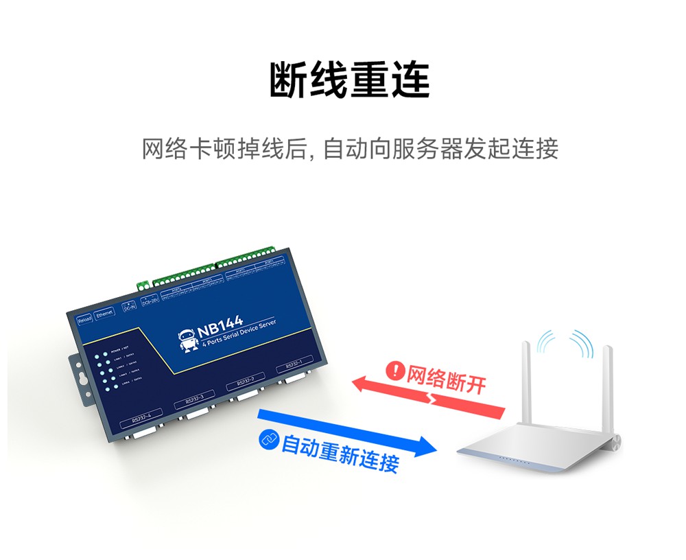 NB144-V2 工業(yè)級4串口服務(wù)器 (14) NB144-V2 工業(yè)級4串口服務(wù)器 (14)