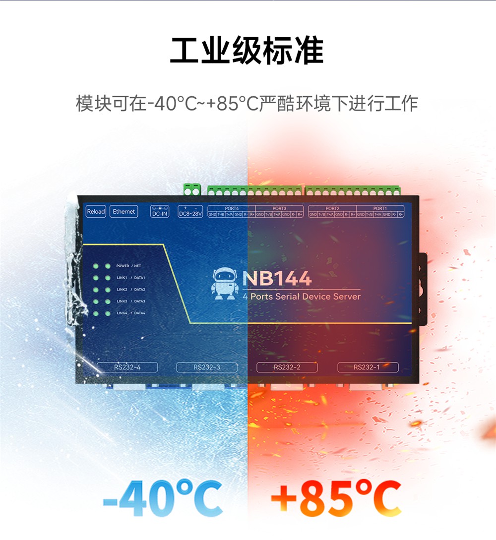 NB144-V2 工業(yè)級4串口服務(wù)器 (17) NB144-V2 工業(yè)級4串口服務(wù)器 (17)