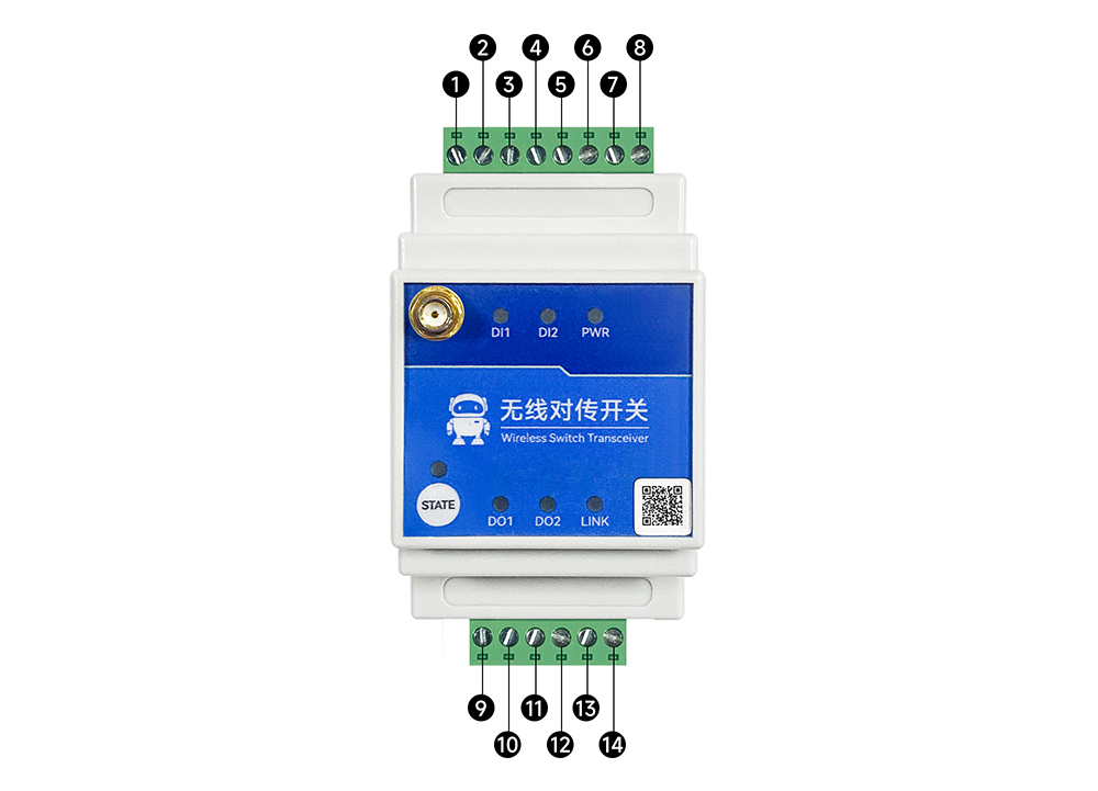 引腳 E860-DTU(2020-4G)-V2