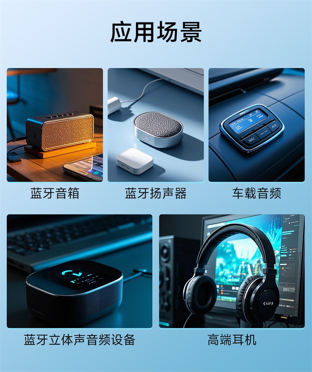 EWM104-BT3040(I2S) 藍(lán)牙音頻傳輸模塊 (10)