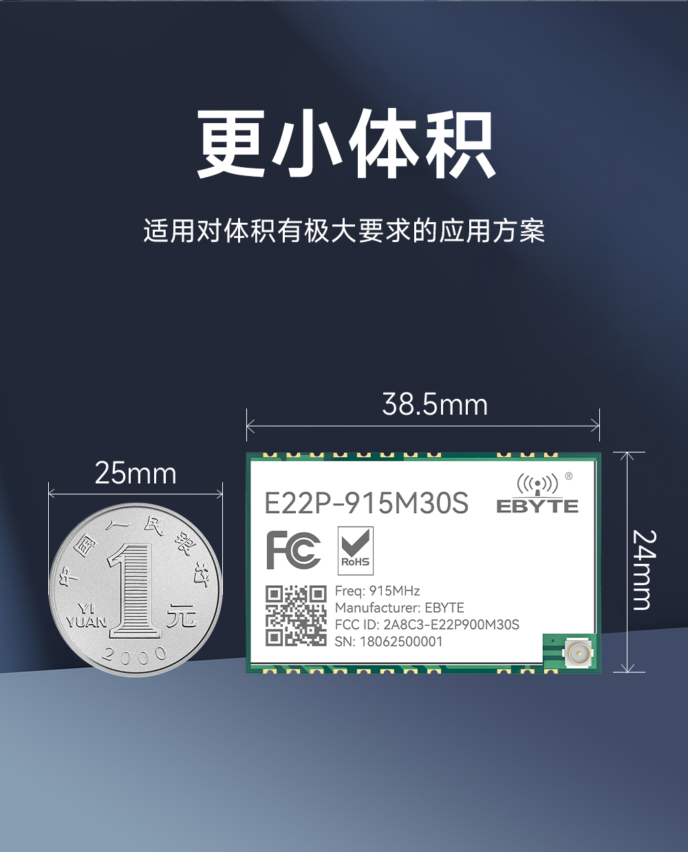 E22P-915M30S  LoRa射頻模塊 (5)