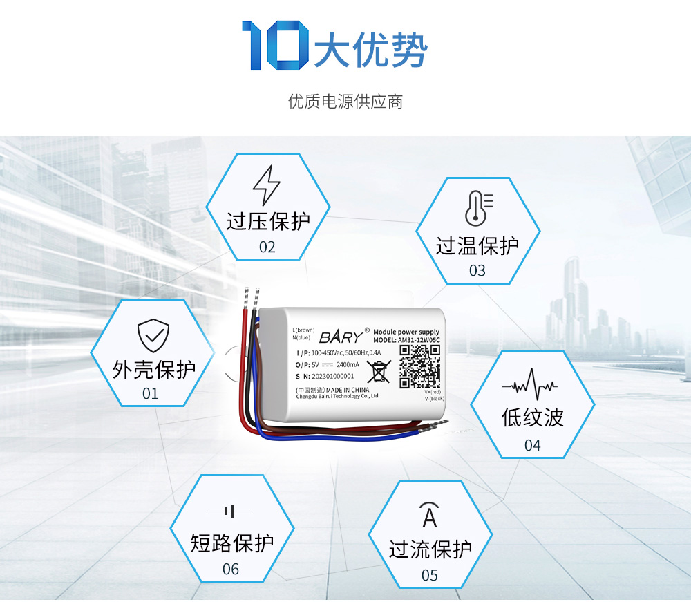 AM31-12W05C AC-DC電源模塊 (3) AM31-12W05C AC-DC電源模塊 (3)